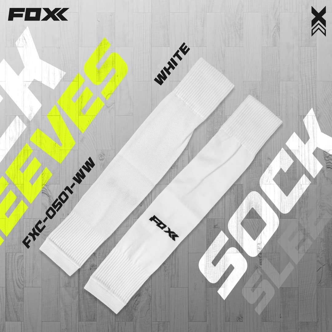 FOXX Sock Sleeves - White