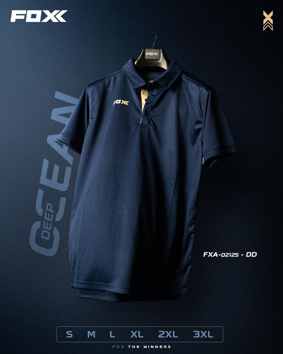 FOXX Polo - Navy [ FXA-02125-DD ]