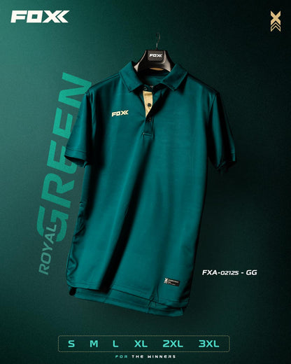 FOXX Polo - Royal Green [ FXA-02125-GG ]