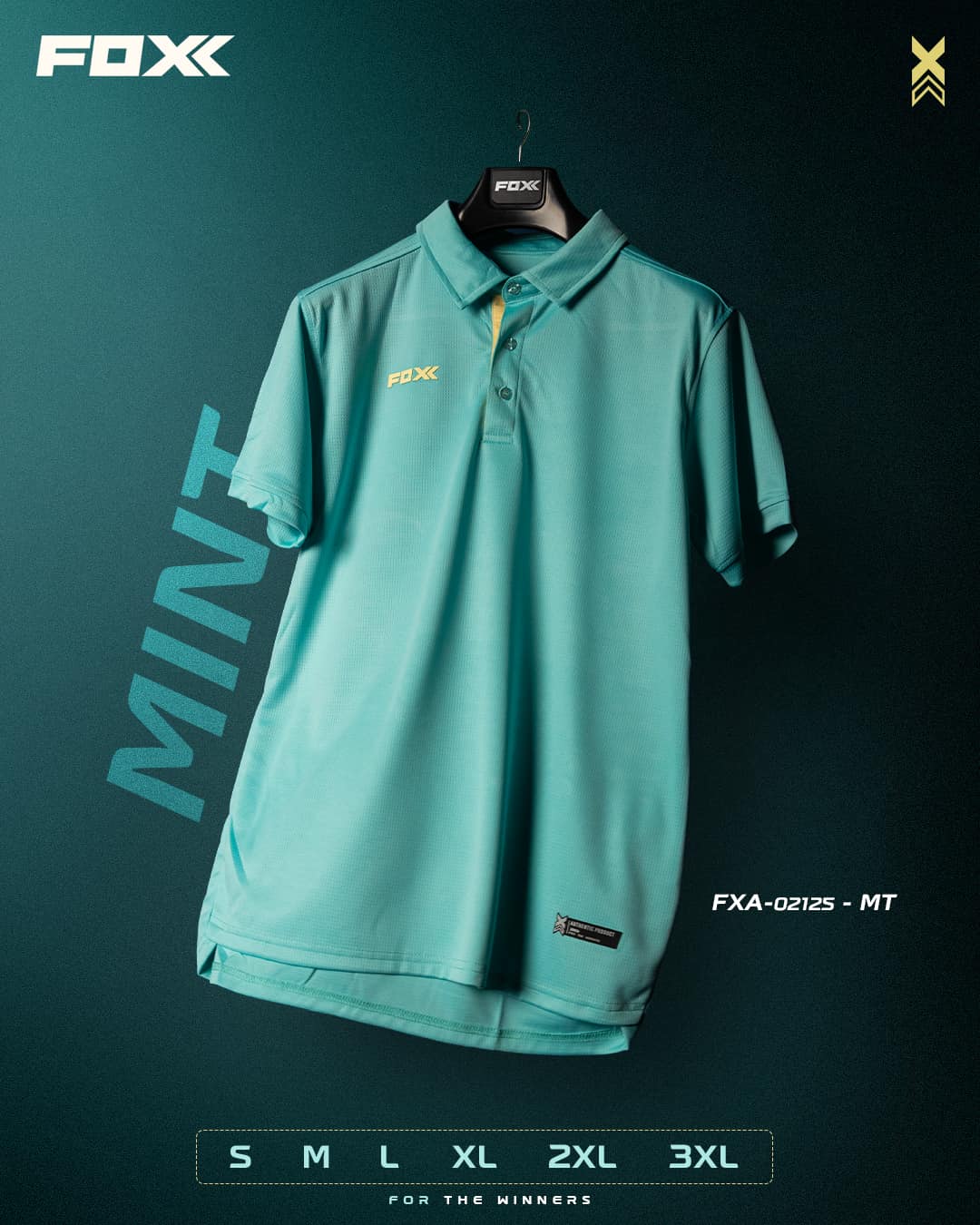 FOXX Polo - Mint [ FXA-02125-MT ]