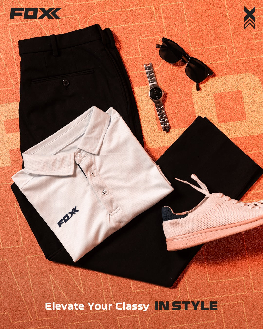FOXX Polo - White [ FXA-02125-WW ]
